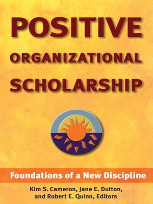 cover image of Positive Organizational Scholarship